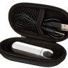 Серебристая перезаряжаемая вибропуля Rechargeable Hideaway Bullet - 7,5 см.