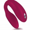 Ярко-розовый вибратор для пар We-Vibe Sync
