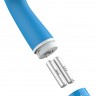 Голубой G-вибростимулятор Bdesired Deluxe Curve - 15,2 см.