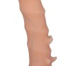 Фаллоимитатор REAL Standard с шипами - 16 см.