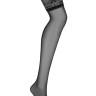 Чулки с широким цветочным кружевом Intensa Stockings