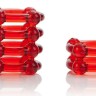 Набор из двух красных эрекционных колец COLT Enhancer Rings