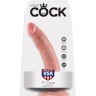 Телесный фаллоимитатор с присоской 7" Cock - 17,8 см.