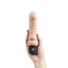 Телесный вибратор-реалистик 6" Realistic Vibrator - 17 см.