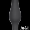 Чёрная анальная пробка Slim Anal Plug Medium - 11,5 см.