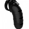 Чёрный мужской пояс верности Model 05 Chastity 5.5" Cock Cage