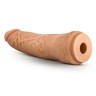 Насадка-фаллоимитатор для трусиков с плугом Realistic 7.5 Inch Lock On Dildo - 19 см.