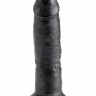 Чёрный фаллоимитатор 9" Cock - 22,9 см.