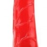 Красный реалистичный вибратор Hot Storm Devilish X3 - 23,2 см.