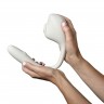 Серый вакуумный стимулятор с отростком Ose 2 Premium Robotic Massager