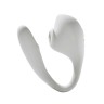 Серый вакуумный стимулятор с отростком Ose 2 Premium Robotic Massager