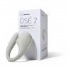 Серый вакуумный стимулятор с отростком Ose 2 Premium Robotic Massager