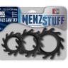 Набор из 3 эрекционных колец MENZSTUFF BUZZ SAW COCK RING SET