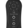 Черный универсальный массажер Silicone Massage Wand - 20 см.