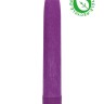 Фиолетовый эко-вибромассажер Natural Pleasure - 17,7 см.