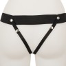 Полый страпон с вибрацией Vibrating Strap-On Sleeve - 17,5 см.