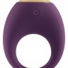 Фиолетовое эрекционное кольцо Eclipse Vibrating Cock Ring