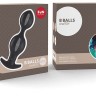 Чёрно-серые анальные шарики B Balls Duo - 12,5 см.