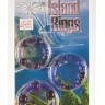 Набор из трех фиолетовых колец разного размера Island Rings 