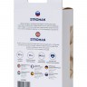 Синий силиконовый вибростимулятор простаты Stroman - 14,5 см.