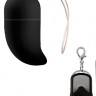 Чёрное радиоуправляемое виброяйцо Vibrating G-spot Egg medium