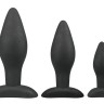Набор из 3 анальных пробок Rocket Plug Set