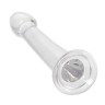Прозрачный фаллоимитатор Jelly Dildo S - 15,5 см.