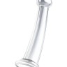 Прозрачный фаллоимитатор Jelly Dildo S - 15,5 см.