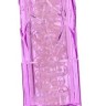 Фиолетовый вибратор Glitters Boy - 26,5 см.