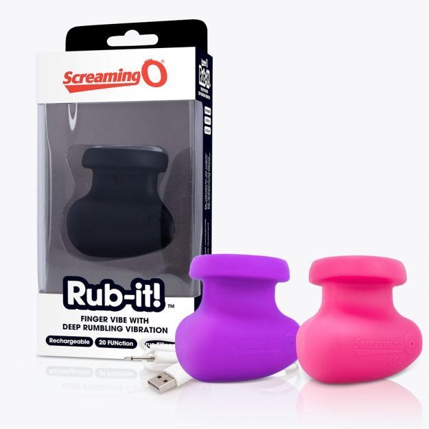 Миниатюрный клиторальный стимулятор Rub-it