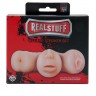 Набор из 3 мастурбаторов LIFELIKE STROKER SET