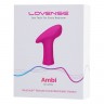 Ярко-розовая вибропуля Lovense Ambi