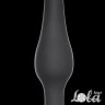 Чёрная малая анальная пробка Slim Anal Plug Small - 10,5 см.