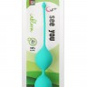 Зеленые вагинальные шарики SEE YOU IN BLOOM DUO BALLS 36MM