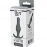 Серая анальная втулка Plug With T-handle - 10,3 см.