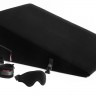 Большая чёрная подушка для секса Liberator Ramp Conversion Kit с креплениями