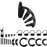 Черный мужской пояс верности Model 02 Chastity