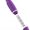 Фиолетовый жезловый вибростимулятор Bthrilled Classic - 20 см.