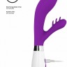 Фиолетовый вибратор-кролик Agave - 23,1 см.