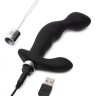 Черный вибромассажер простаты Relentless Vibrations Remote Prostate Vibrator - 15,2 см.