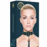 Зеленый ошейник с поводком Collar With Leash