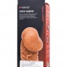 Телесная закрытая насадка с венками Cock Sleeve Size M - 15,6 см.