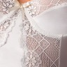 Корсаж Blanchet с игривыми оборками и кружевами