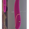 Розовый вибратор Aviva с тонким кончиком - 19,8 см.
