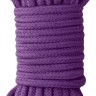 Фиолетовая веревка для бондажа Japanese Rope - 10 м.