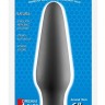 Серая анальная пробка METAL BALL BUTT PLUG - 15 см.
