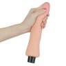 Реалистичный вибратор Real Softee - 22,8 см.