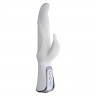 Белый вибратор VIBE THERAPY PINNACLE - 23 см.