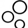 Набор из 3 эрекционных колец SILICONE COCKRINGS