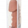 Насадка на фаллос с пузыриками, венками и ребристостью Extreme Sleeve 009 S-size - 12,7 см.